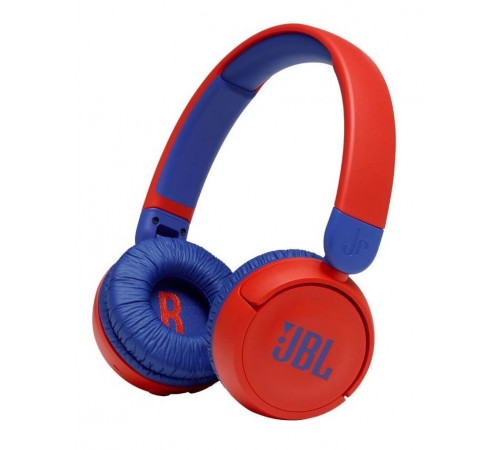 Гарнитура JBL JR310BT, Bluetooth, красный/синий